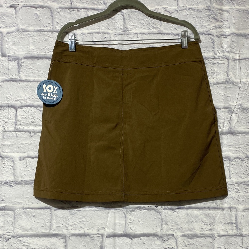Life Is Good A-Line Skirt in Tan - Picture 4 of 8